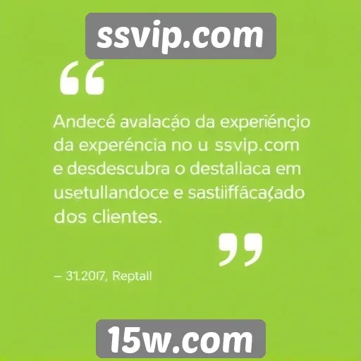 Avaliação da experiência do usuário no ssvip.com